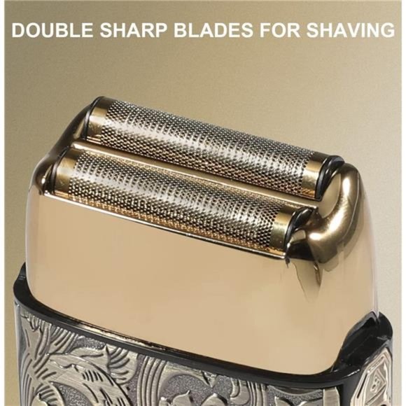 Electric Razor for Men, Double Foil Head Shaver, 3 Speeds Electric Shavers - Picture 2 of 7